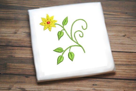 Beautiful Yellow Flower Leaves