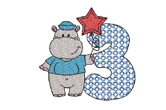 Number 3 Cute Hippo Review