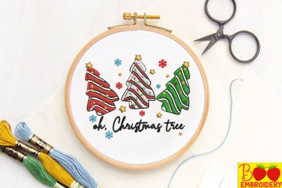 Oh Christmas Tree: A Festive Embroidery Review