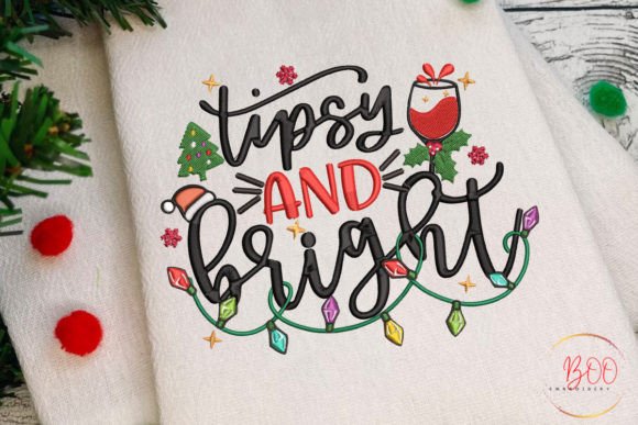 Tipsy and Bright Embroidery